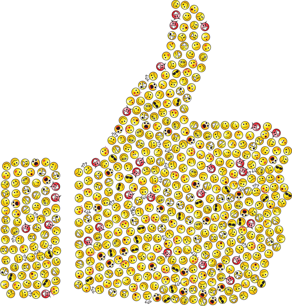 Thumbs Up- Good Job - Good Job (1222x1280), Png Download