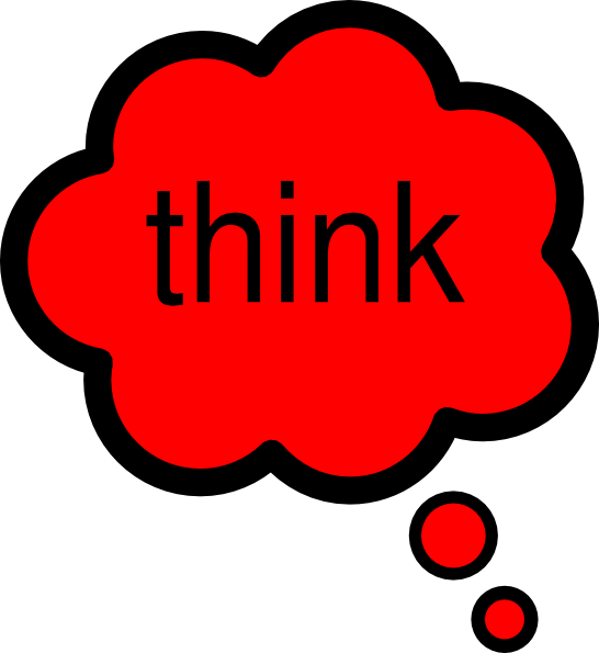 Thinking Of You Clip Art - Think Therefore I Am Math (546x595), Png Download