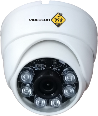 Videocon Cctv Dome Camera (500x500), Png Download