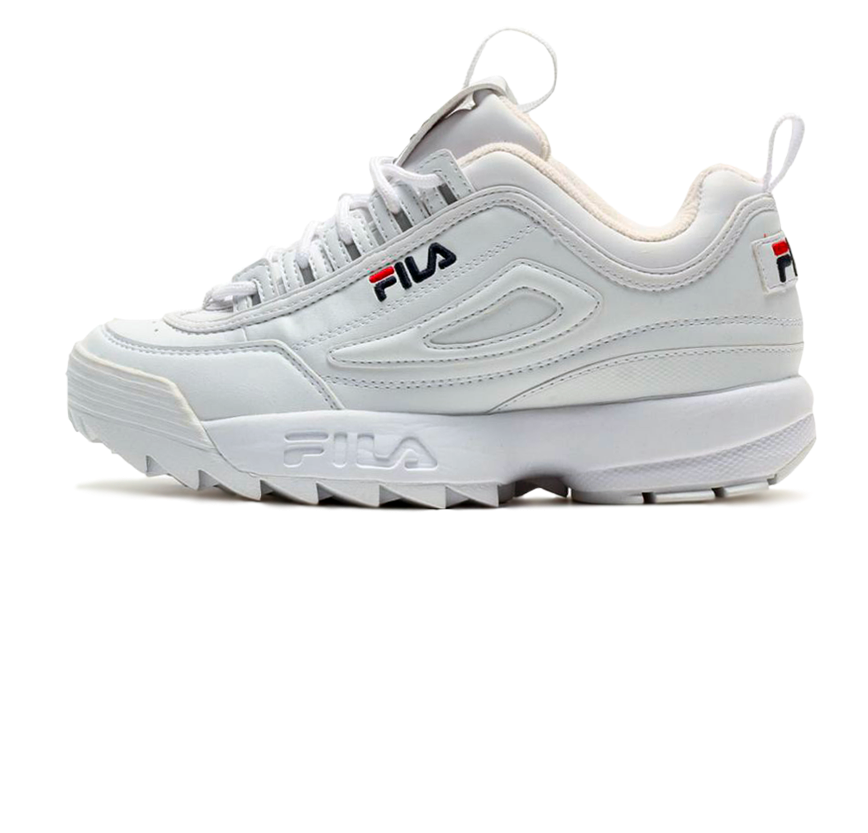 Disruptor Low - Fila Disruptor Low White (2000x2000), Png Download