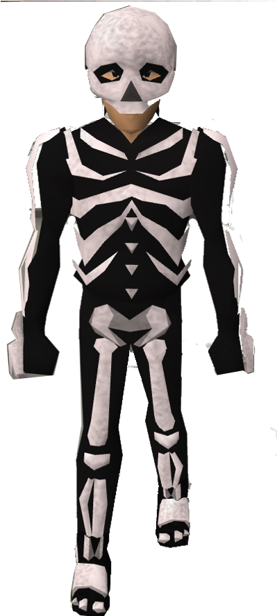 Skeleton Outfit - Costume (398x903), Png Download