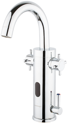 Manual And Automatic Sensor Tap - Tap (567x682), Png Download