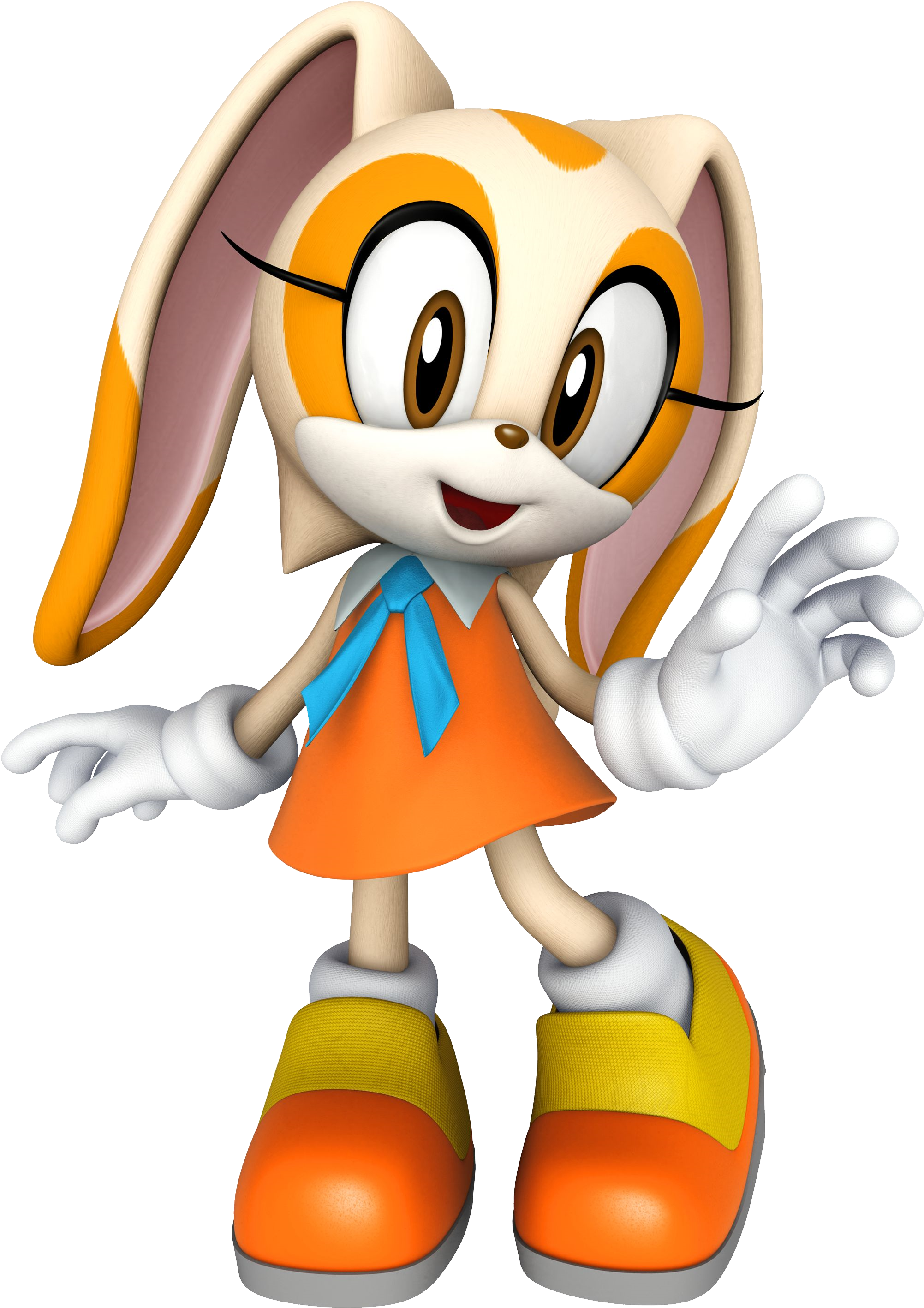 Cream The Rabbit (358x515), Png Download