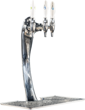 Sparkling Water On Tap - Statue (350x475), Png Download