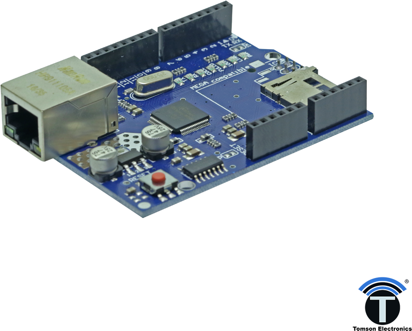 Arduino Ethernet Shield - Arduino (1024x1024), Png Download