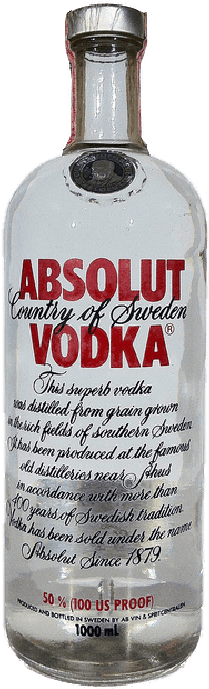 Move Mouse To Zoom - Absolut Vodka Red (1000x1000), Png Download