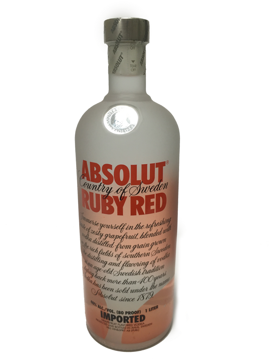 Absolut Vodka (907x1209), Png Download