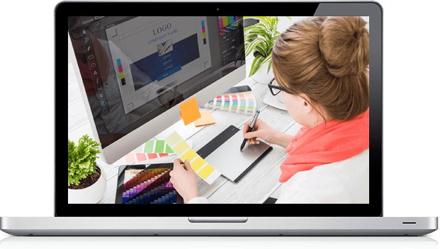 56 62k A - Stock Photo Graphic Designer (621x352), Png Download
