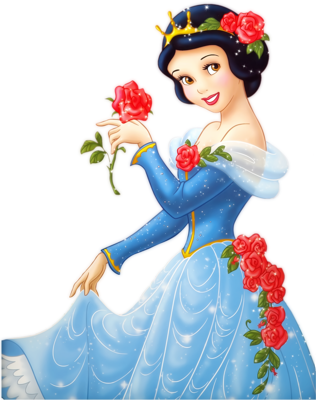 Snow White And The Seven Dwarfs The Snow Queen Disney - Disney Princess Snow White Cartoon (1210x1529), Png Download