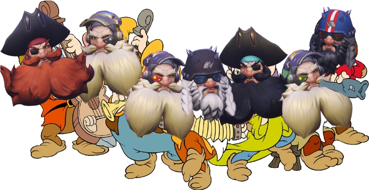 Seven Dwarfs Snow White Seven Dwarfs Mine Train Cartoon - Sneeuwwitje En De Zeven Dwergen (1280x720), Png Download