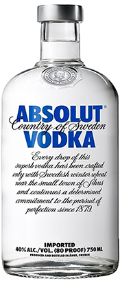 Absolute 1 - 75 L - Absolut Vodka (500x500), Png Download
