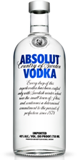 Absolut Vodka - Absolut Vodka Clear Png (600x339), Png Download