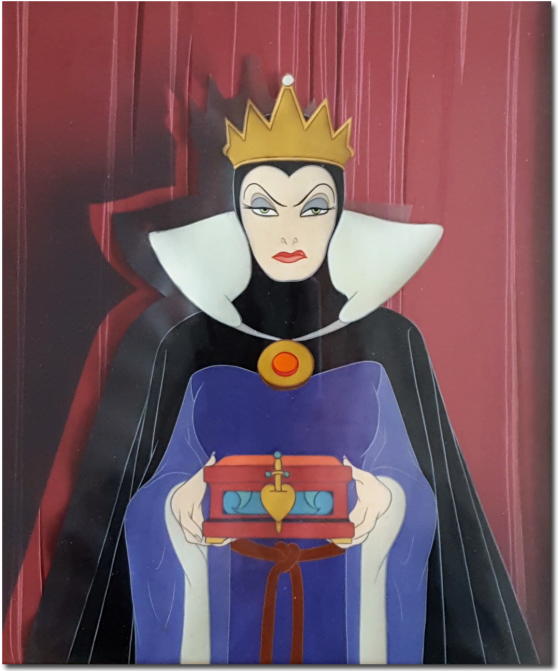 Snow White And The Seven Dwarfs, 1937, Disney Studios, - Disney Villains 23cm Soho Evil Queen Makeup Bag (676x676), Png Download