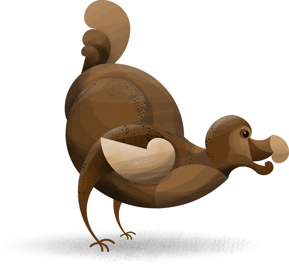 Outlines Of The Dodos - Rooster (1103x1008), Png Download
