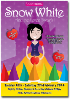 Snow White And The Seven Dwarfs Programme (380x400), Png Download