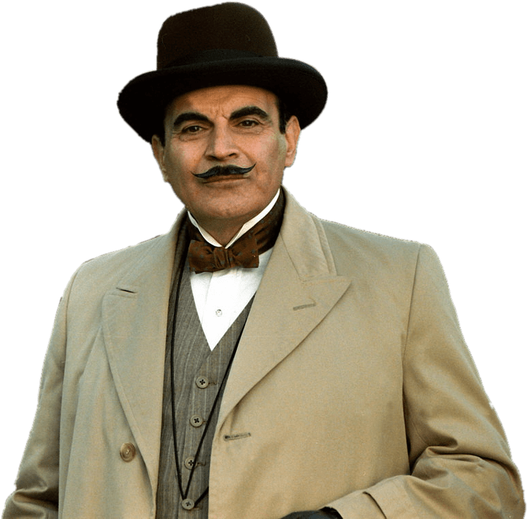 Download - Agatha Christie: Poirot - Series 7 And 8 (775x775), Png Download