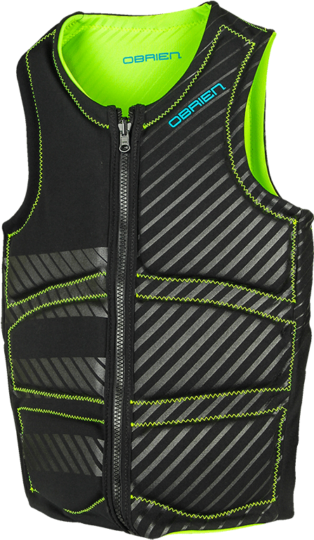 Obrien Wakeboards - Obrien Mens Wake Competition Watersports Vest (500x833), Png Download
