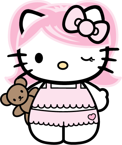 Icon Hello Kitty Png (401x479), Png Download