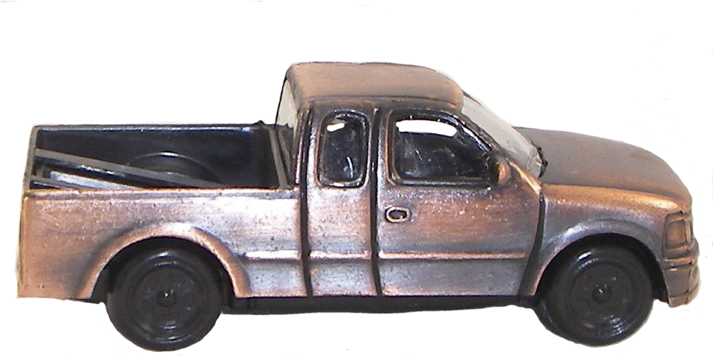 Modern Style Pickup Truck Bronze Pencil Sharpener - Hieronymus Desktop Tools Bronze Pencil Sharpener (1000x660), Png Download