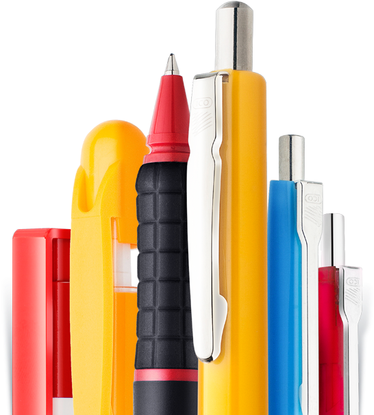 A Wide Range Of Ico's Own, Eu-made Ballpoint Pens For - Writing Products (575x619), Png Download