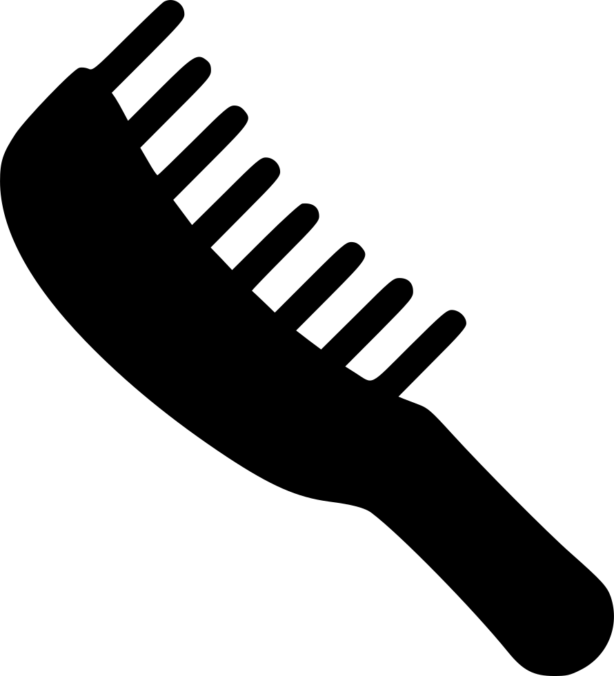 Hairbrush Comments - Hairbrush Icon (890x980), Png Download