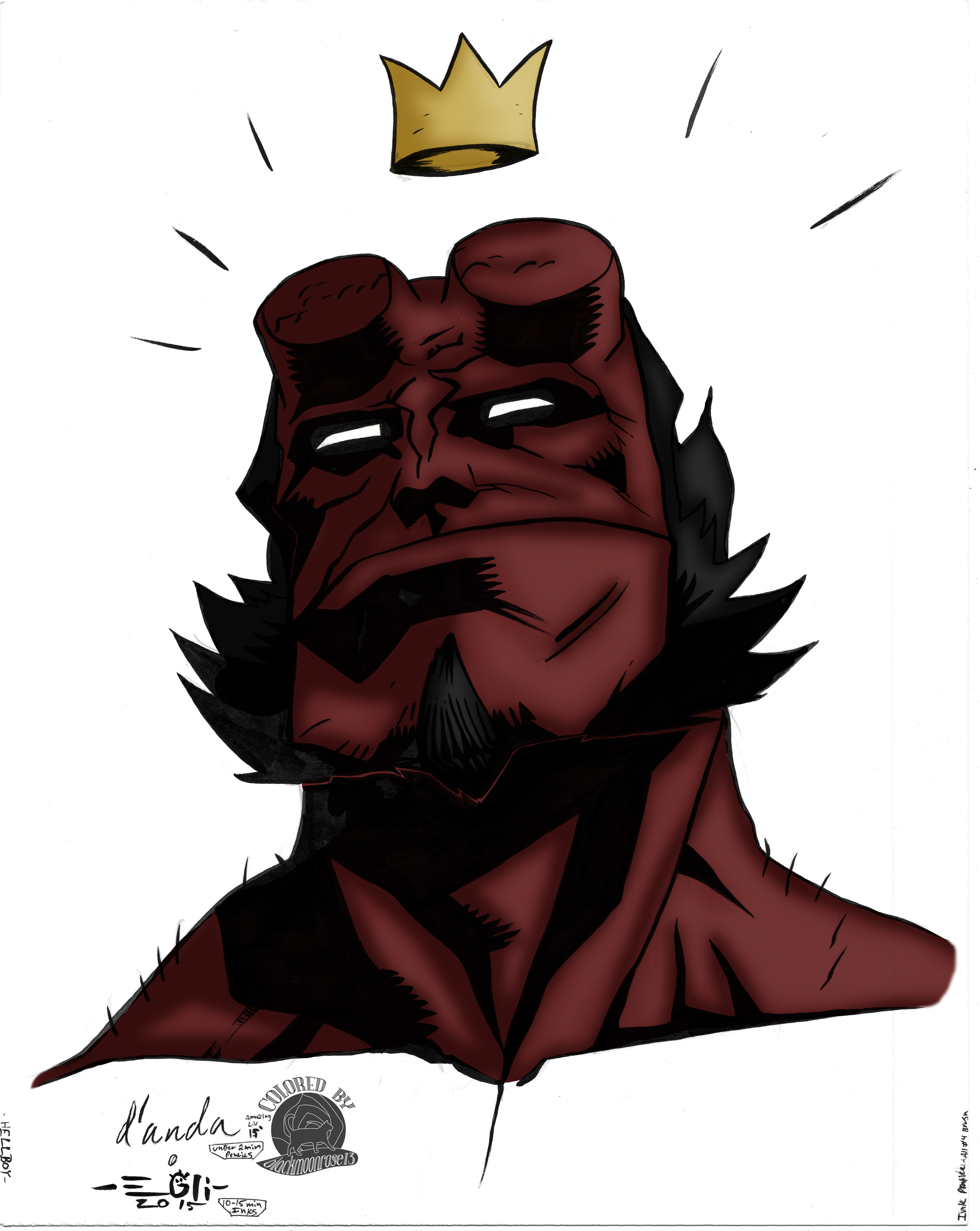 Hellboy (3349x4208), Png Download