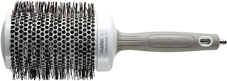 Ceramic Ion Round Thermal Brush Diam - Olivia Garden Ceramic + Ion Thermal Collection Hair (800x450), Png Download