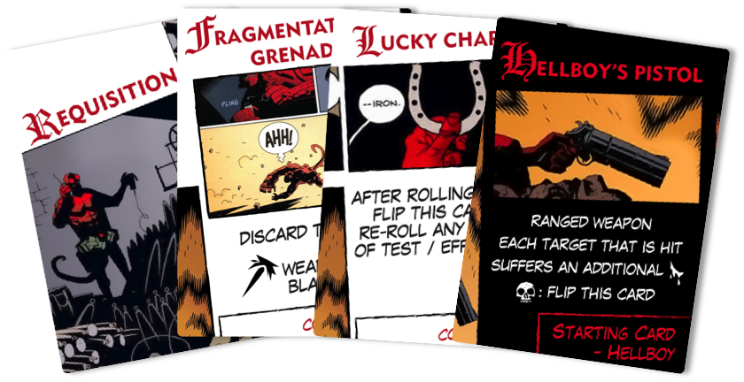 Choose From Hellboy, Abe Sapien, Liz Sherman And Johann - Board Game (840x432), Png Download