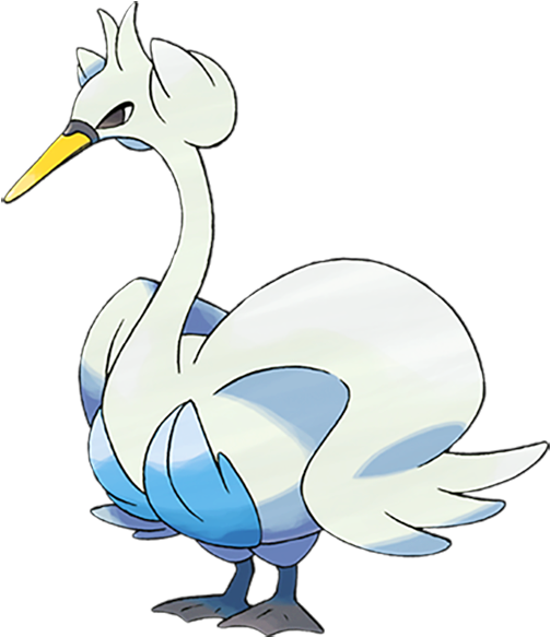 Despite Their Elegant Appearance, They Can Flap Their - Pokemon 581 (475x475), Png Download