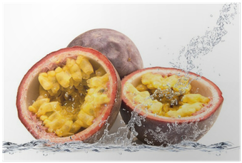 Passion Fruit Splash (400x400), Png Download