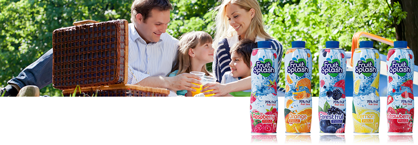 Fruit Splash Is Available In 5 Great Tasting Flavours - Flavor (860x300), Png Download