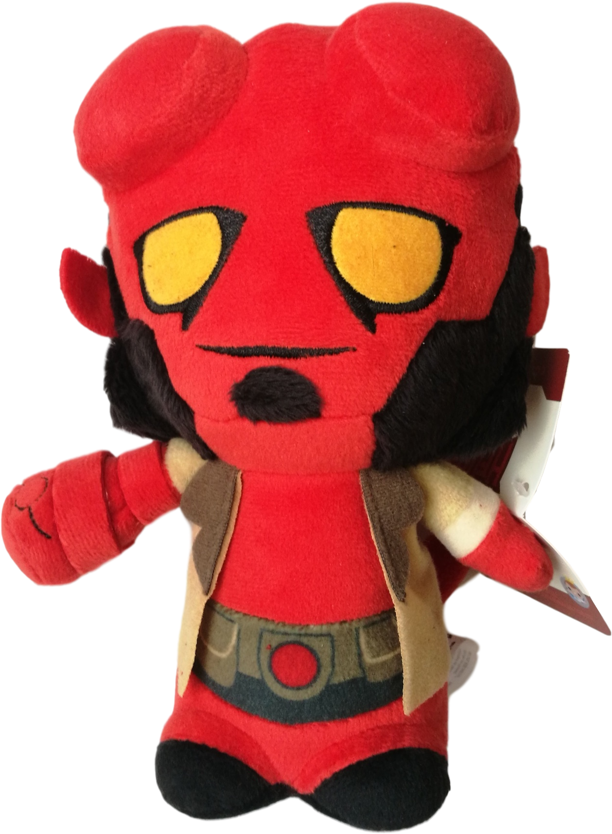 Hellboy 8" Cute Plush - Stuffed Toy (1437x2011), Png Download