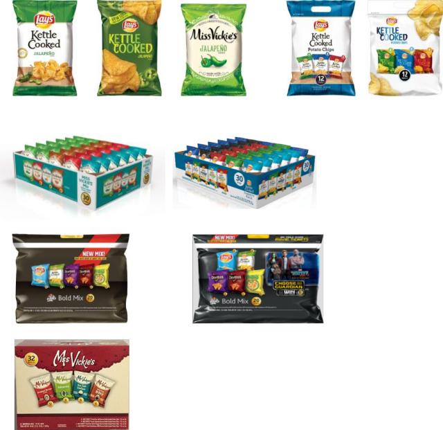 Jalapeño Flavored Lay's Kettle Cooked Potato Chips - Jalapeno Chip Recall (640x621), Png Download