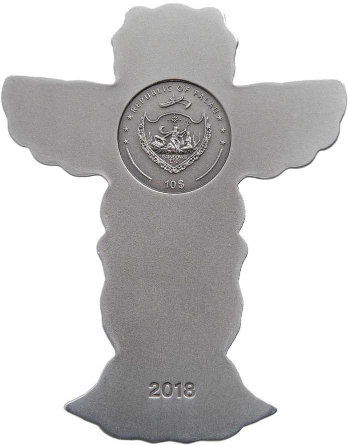 Totem Pole - Coin (910x910), Png Download