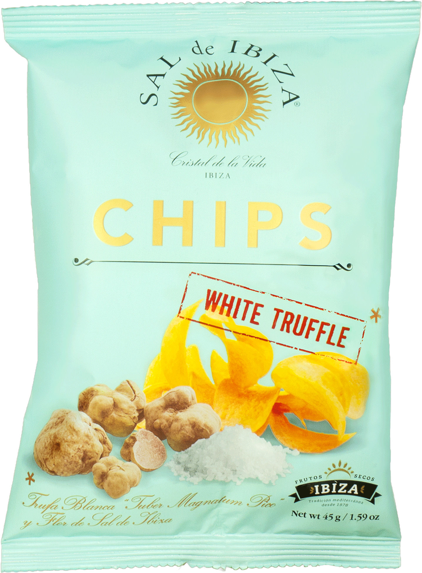 Chips White Truffle - Sal De Ibiza Truffle Chips (1493x1988), Png Download