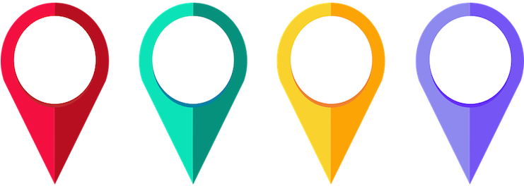 Dstillery's Dmaps, Estimote, Walmart & Vr - Circle (740x400), Png Download