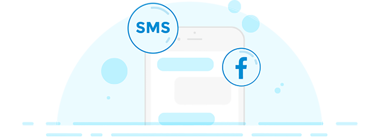 Sonar Graphic - Facebook Messenger (1318x480), Png Download