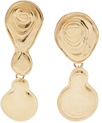 Shopping 0004 Leigh Miller - Earrings (539x661), Png Download