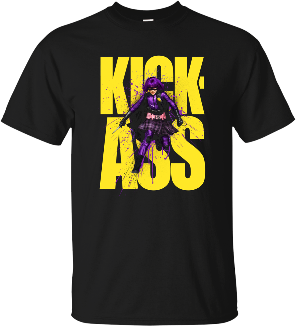 Kick Ass Movie Chloe Grace Moretz Hit Girl Kick Ass 2010 11x17 Movie Poster Full Size Png Download Seekpng