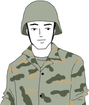 Soldier (450x450), Png Download