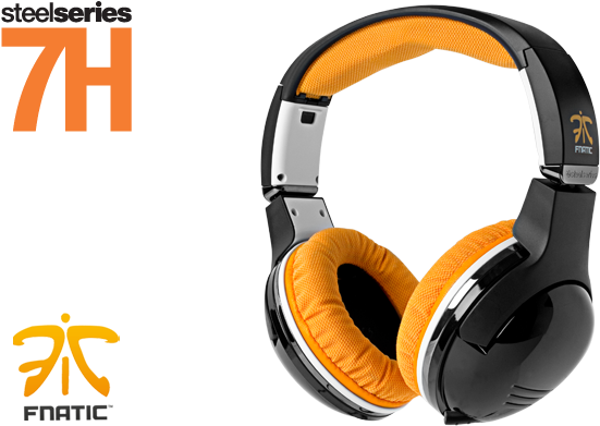 Steelseries 7h Fnatic Edition Full-size Headset (1030x1030), Png Download