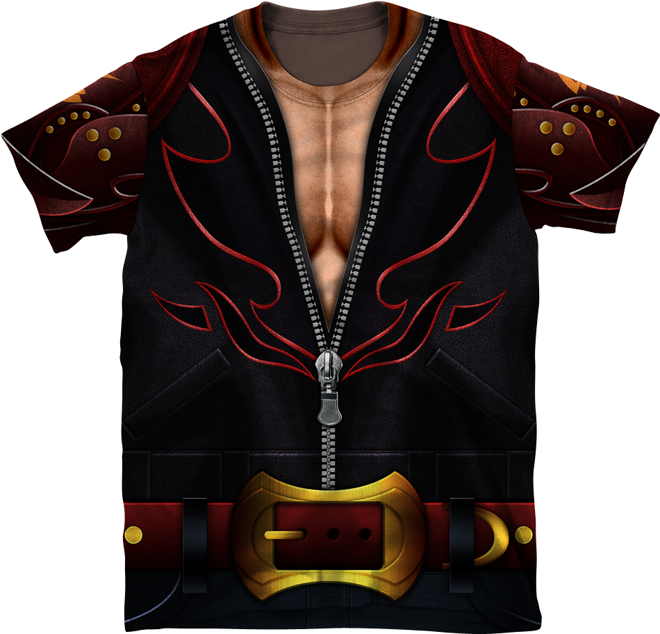 Jin Kazama Unisex T-shirt - Leather Jacket (1000x1000), Png Download
