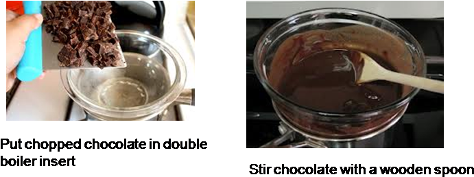 The Bottom Of The Insert Should Not Touch The Water - Chocolate (740x267), Png Download