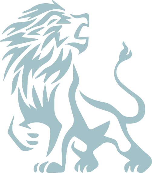 Cyber Lion - Lion Logo Png (502x572), Png Download