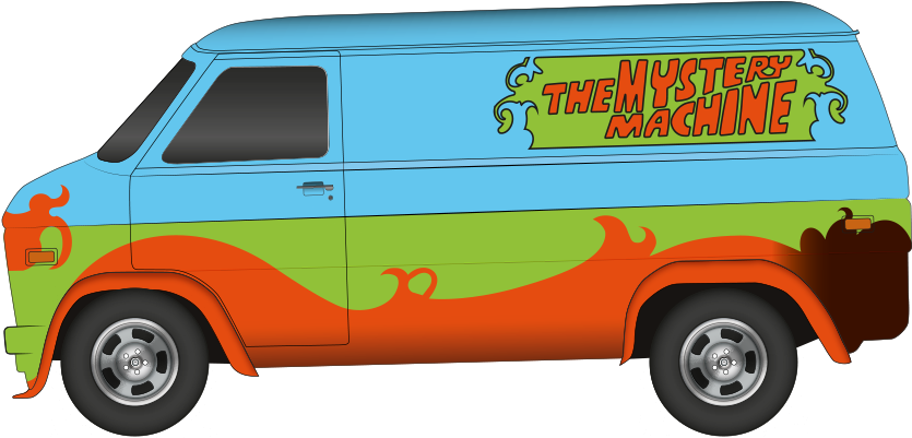 Scooby Doo 2002 Mystery Machine (858x400), Png Download