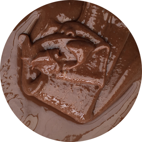 Super Thick Glossy And Creamy Slime In A Warm Chocolate - Chocolate (498x498), Png Download