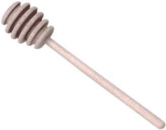Honey Dipper (350x350), Png Download