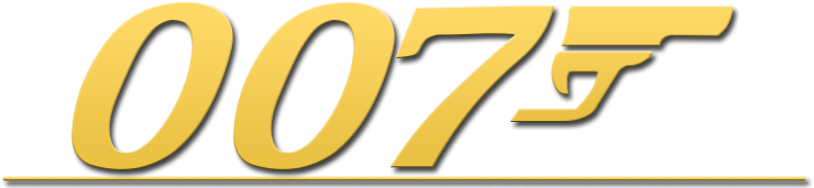 Bond-logos - The Man With The Golden Gun (800x197), Png Download