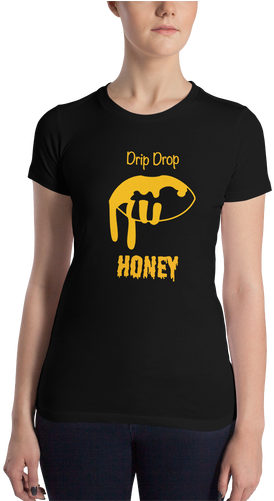 Drip Drop Honey - Shirt (500x500), Png Download