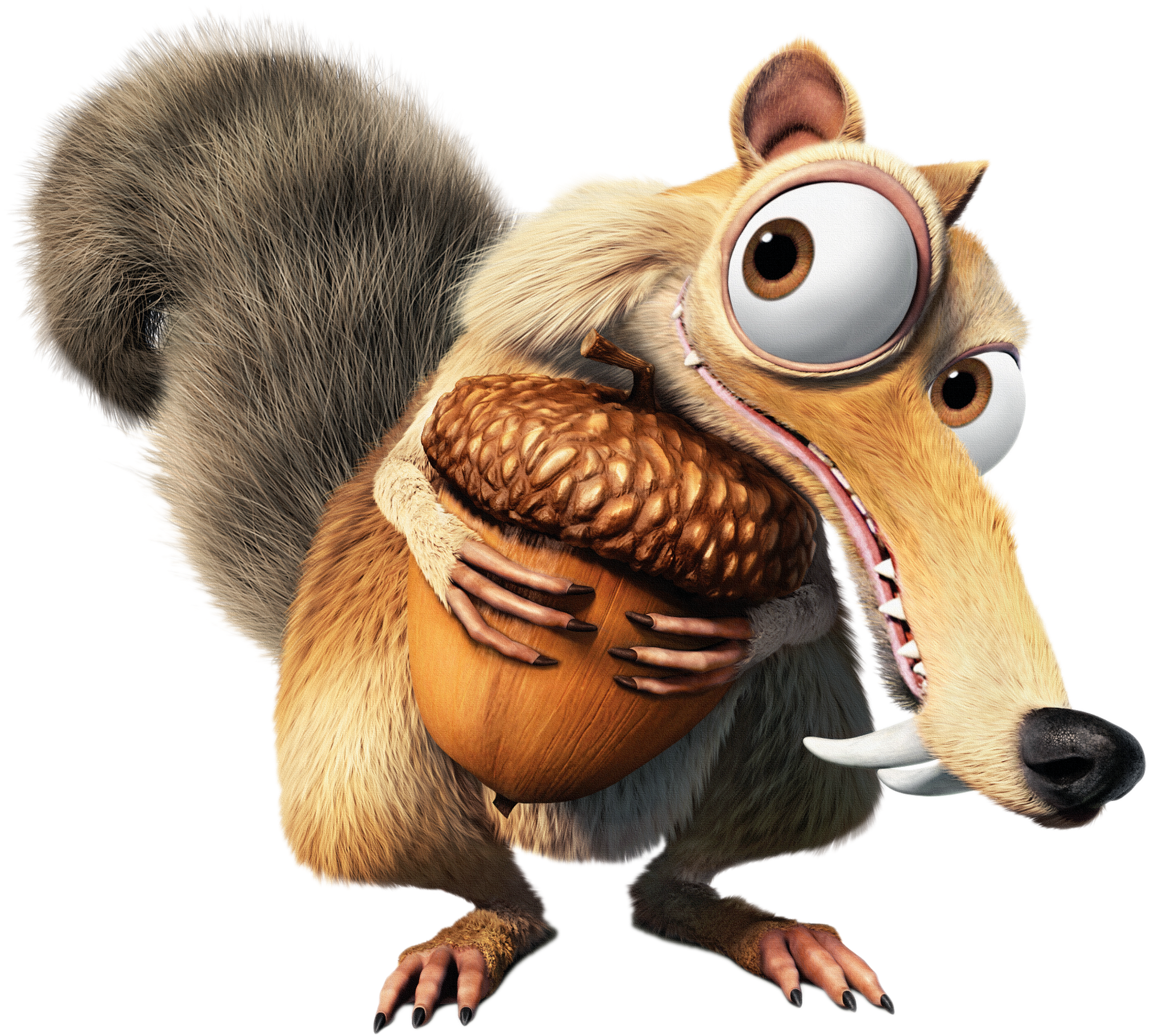 Ice Age Squirrel, Ice Age Collision Course, Cartoon (4224x4135), Png Download